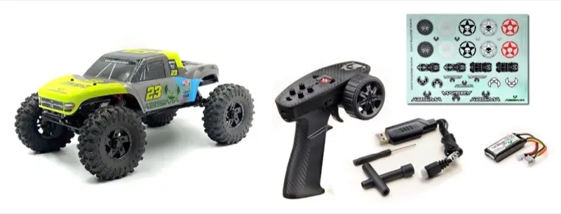 Absima CR18P 1:18 Brushless Rock Racer "The GOAT" (Design 2) RTR – 1/18th