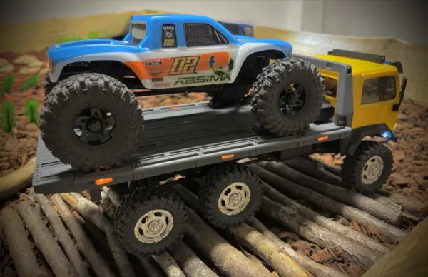 1:18 CR-18P Tow Truck ARKTOS 6x6 blue RTR – RC Trucks