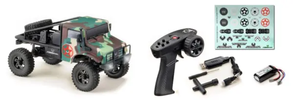 1:18 EVO Crawler "Trail Hunter V2" 2-gear camo RTR – 1/18th