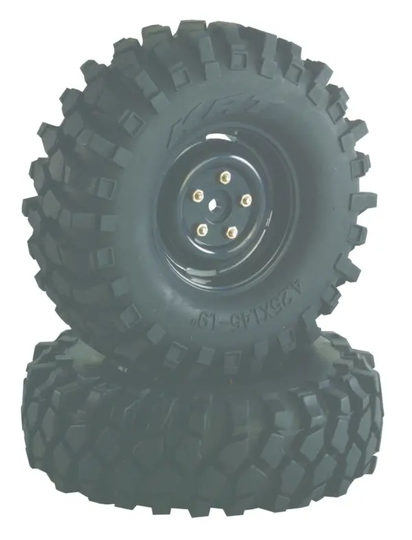 RC Crawler wheels 1.9" Crawler Wheel Set "Steelhammer" 108mm (2) – RC Wheels & Tyres