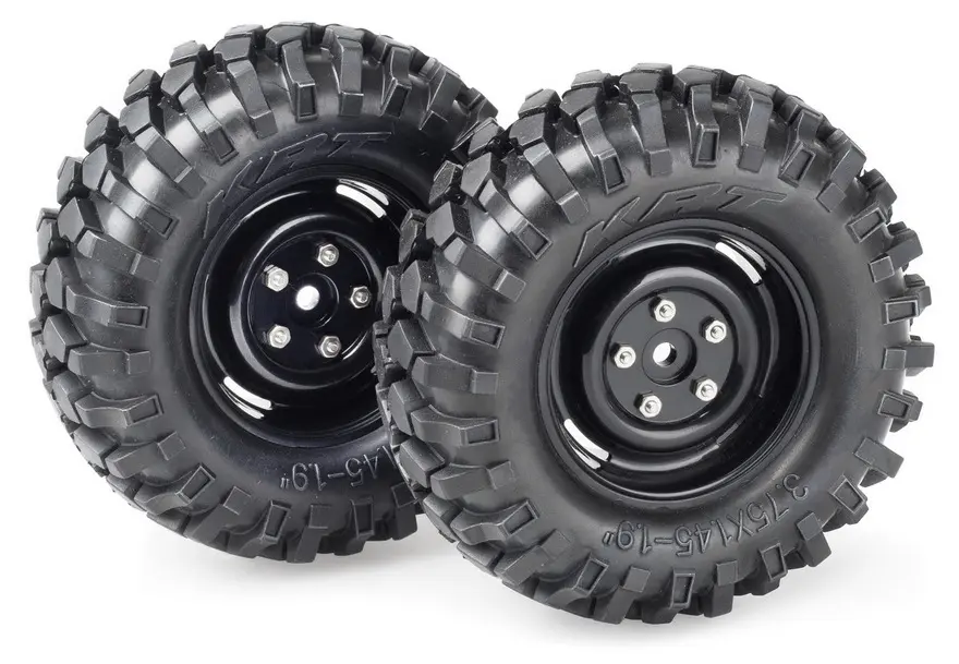 RC Crawler wheels 1.9" Crawler Wheel Set "Steelhammer" 96mm (2) – RC Wheels & Tyres