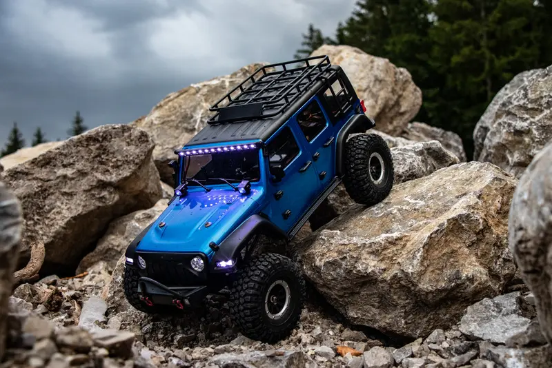 1:10 EP Crawler CR3.4 "SHERPA" BLUE RTR – RC Crawlers