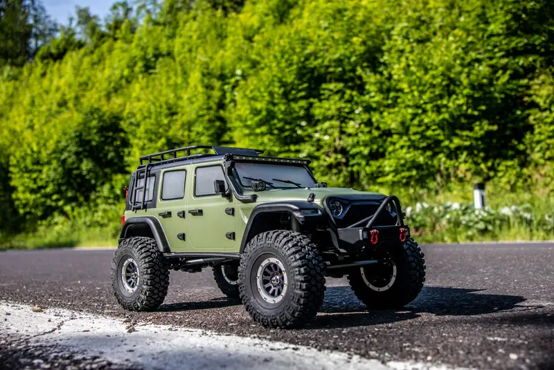 1:10 EP Crawler CR3.4 "SHERPA" OLIVE RTR – RC Crawlers