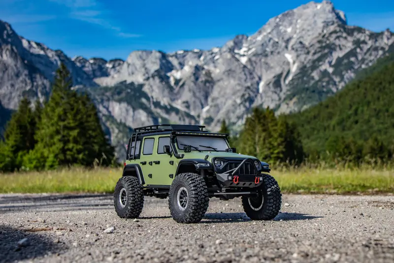 1:10 EP Crawler CR3.4 "SHERPA" OLIVE RTR – RC Crawlers