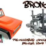 1:10 EP Crawler CR3.4 Pre-assembled Chassis incl. Body "Bronco Style" Orange – RC Crawlers
