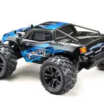 1:14 4WD High-Speed Truck RACING black/blue RTR – RC Buggies