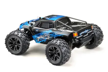 1:14 4WD High-Speed Truck RACING black/blue RTR – RC Buggies