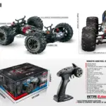 1:16 4WD High Speed Monster Truck SPIRIT 2,4GHz Black/Red – RC Buggies