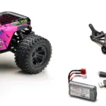 1:16 Monster Truck MINI AMT pink/blue 4WD RTR – RC Monster Trucks