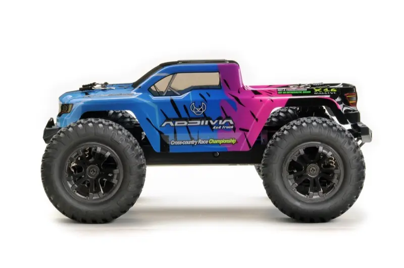 1:16 Monster Truck MINI AMT pink/blue 4WD RTR – RC Monster Trucks