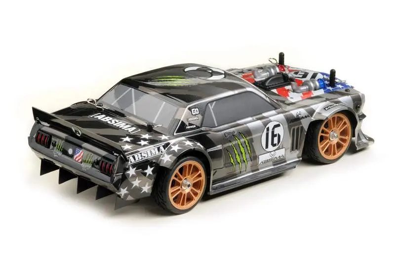 1:16 4WD BL Touring Car "FUN MAKER" stars'n grey RTR – 150-200