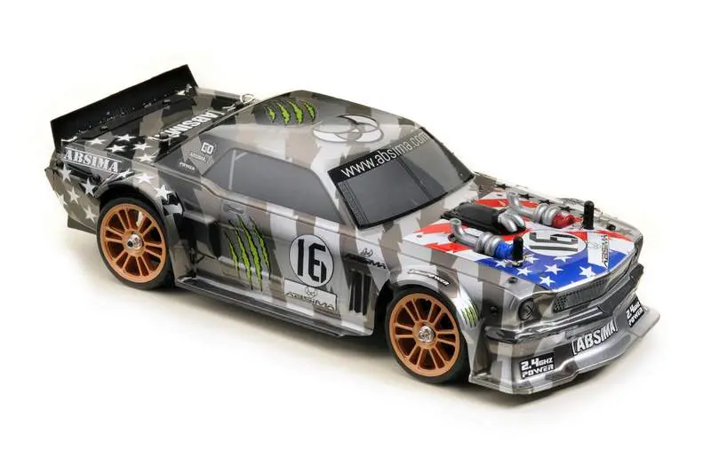 1:16 4WD BL Touring Car "FUN MAKER" stars'n grey RTR – 150-200