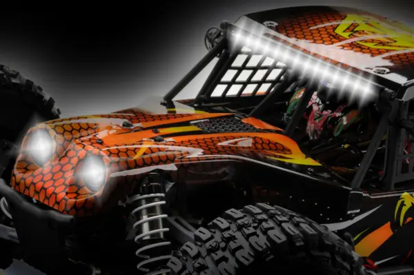 1:7 Rock Racer "MAMBA 7" ORANGE-VERSION 6S BL RTR – RC Buggies