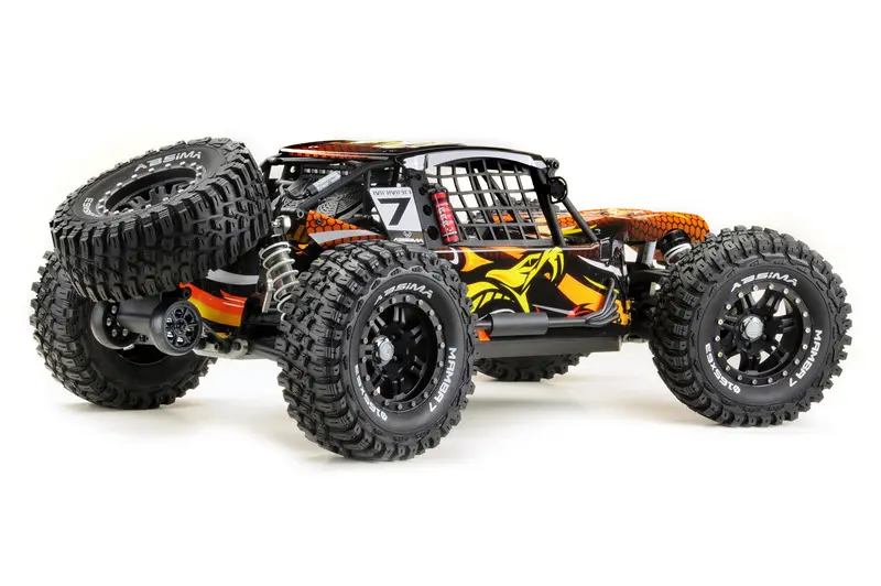 1:7 Rock Racer "MAMBA 7" ORANGE-VERSION 6S BL RTR – RC Buggies