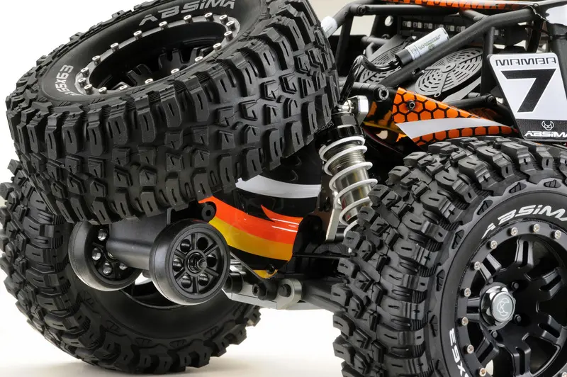 1:7 Rock Racer "MAMBA 7" ORANGE-VERSION 6S BL RTR – RC Buggies