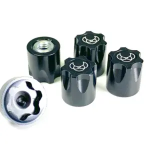 RC Crawler wheels 1:10 Alu. Hub Nut M4 black (4) – RC Wheels & Tyres