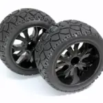 1:10 Buggy/Truggy Wheel Set "Onroad" black (2) – RC Wheels & Tyres
