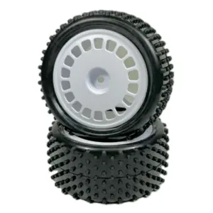 1:10 Buggy Wheel Set "Mini Pin" rear white (2) – RC Wheels & Tyres