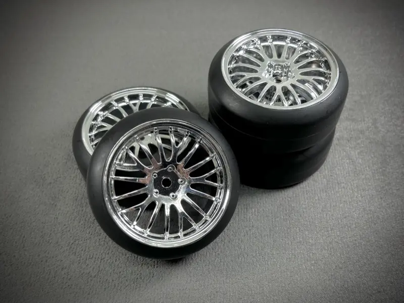 1:10 Drift Wheel Set "The Pimp" chrome (4) – RC Wheels & Tyres