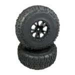 1:10 Universal Offroad Wheel Set black (2) – RC Wheels & Tyres