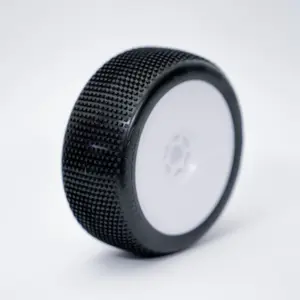 1:8 Buggy BLIZZARD SUPER SOFT "V2" pre-mounted white (2) – RC Wheels & Tyres