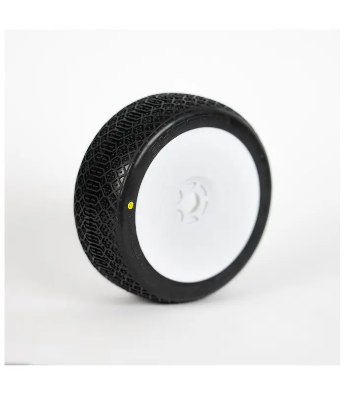 1:8 Buggy CHESTE MEDIUM "V2" pre-mounted white (2) – RC Wheels & Tyres