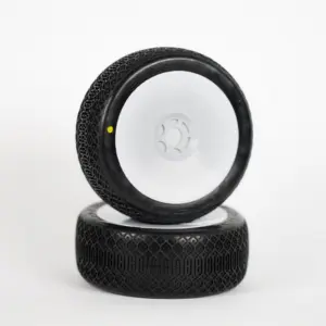 1:8 Buggy CHESTE SOFT "V2" pre-mounted white (2) – RC Wheels & Tyres