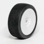 1:8 Buggy VULCANO SUPER SOFT pre-mounted white ""B1COMP"" (2) – RC Wheels & Tyres