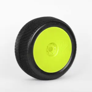 1:8 Truggy STROM MEDIUM/SOFT pre-mounted yellow ""B1COMP"" (2) – RC Wheels & Tyres