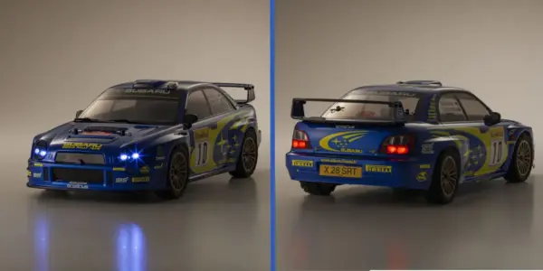 Kyosho rc rally car subrau impreza