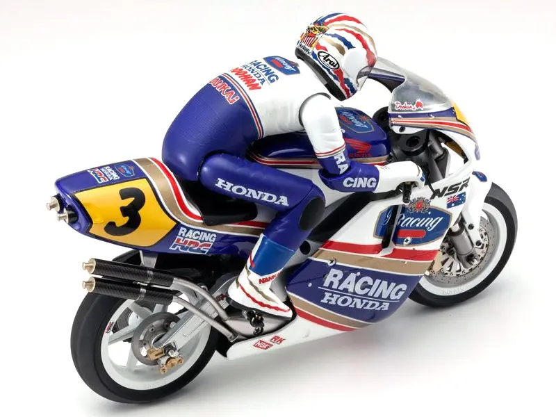 Kyosho Moto Hanging On Racer Honda NSR500 1991 Kit – RC Motorbikes