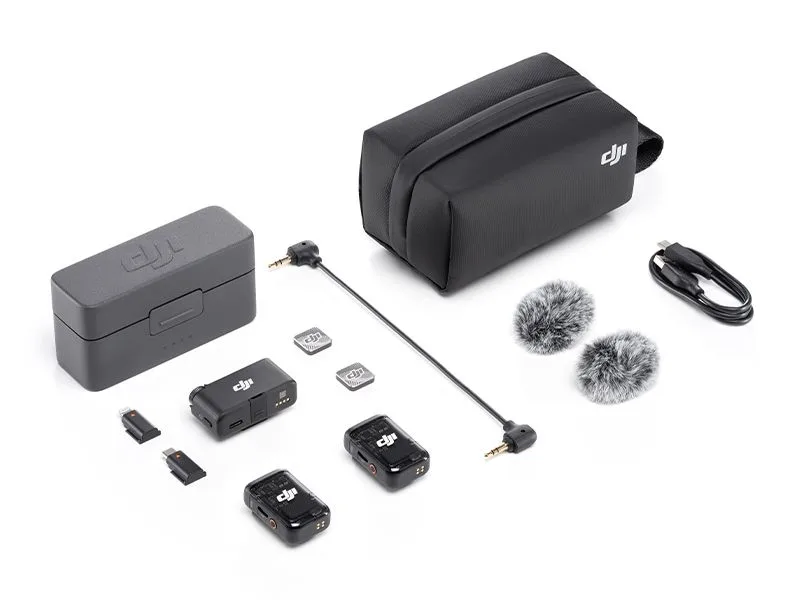 DJI Mic 2 (2TX+1RX+Case) – Drones