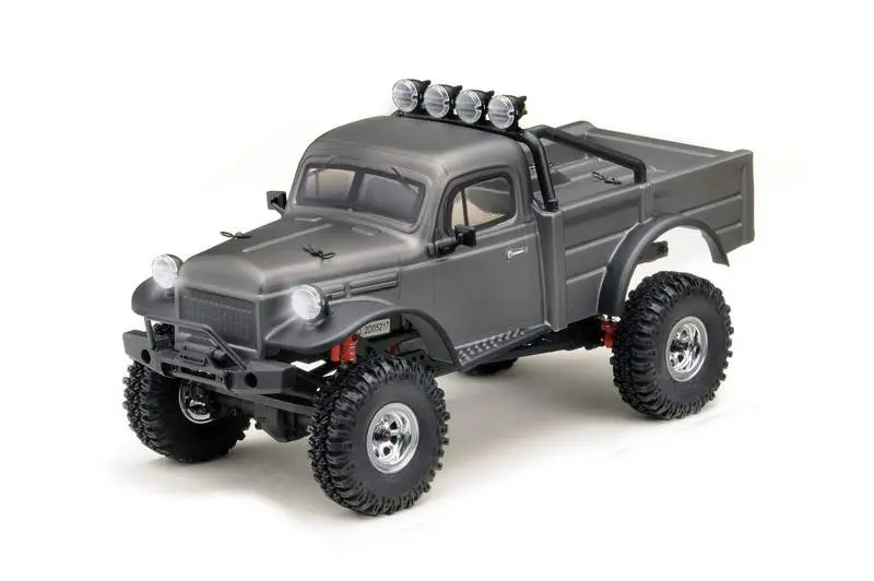 1:18 Micro Crawler "Power Wagon" grey RTR – RC Crawlers
