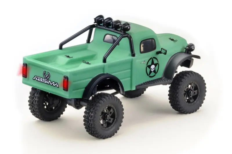 1:18 EVO Crawler "Power Wagon V2" 2-gear green RTR – 1/18th