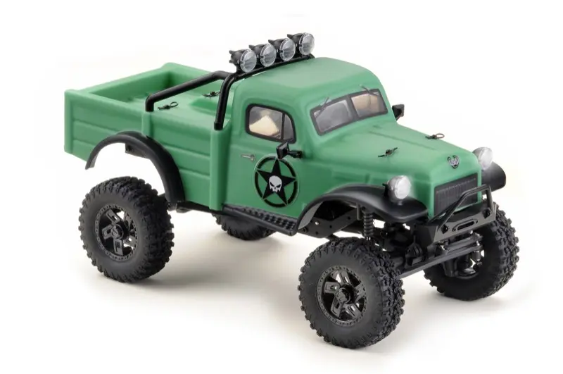 1:18 EVO Crawler "Power Wagon V2" 2-gear green RTR – 1/18th