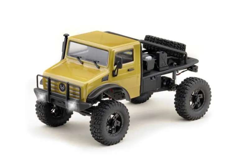 1:18 Micro PRO Crawler "Trail Hunter" Bright Sand RTR – 1/18th