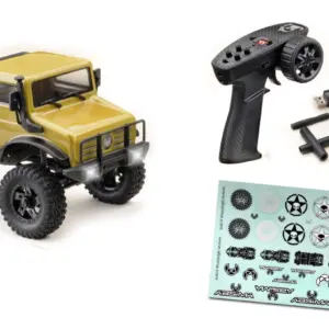 1:18 Micro PRO Crawler "Trail Hunter" Bright Sand RTR – 1/18th