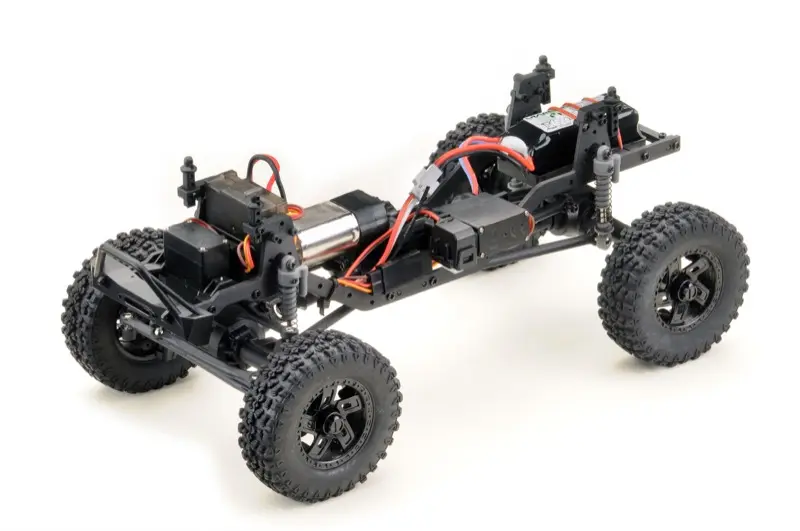 1:18 EVO Crawler "Rock Van V2" 2-gear blue/orange RTR – 1/18th