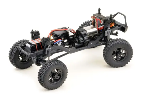 1:18 EVO Crawler "Rock Van V2" 2-gear gunmetal RTR – 1/18th