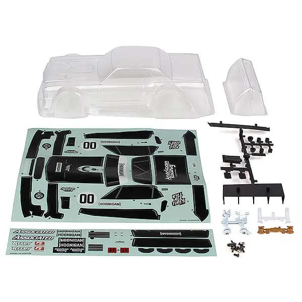 Team Associated Reflex 14R Hoonicorn Body Set Clear – Team Associated Parts
