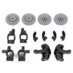 Team Associated Reflex 14R Steering/Caster Blocks/Hubs/Br – Team Associated Parts