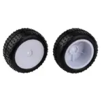 Team Associated Reflex 14 Wide Mini Pin Tyres - Mounted White Wheels – Team Associated Parts