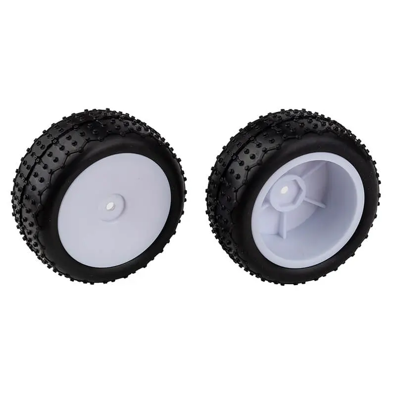 Team Associated Reflex 14 Wide Mini Pin Tyres - Mounted White Wheels – Team Associated Parts