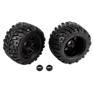 Team Associated Rival Mt8 Tyres And Wheels, Mounted – Team Associated Parts