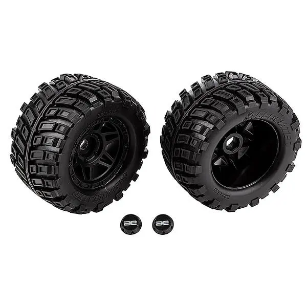 Team Associated Rival Mt8 Tyres And Wheels, Mounted – Team Associated Parts