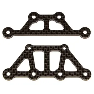 Team Associated Apex 2 Ft Top Plates, Carbon Fibre – Team Associated Parts