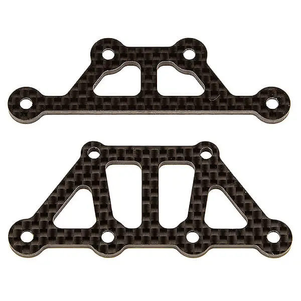 Team Associated Apex 2 Ft Top Plates, Carbon Fibre – Team Associated Parts