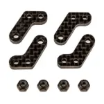 Team Associated Apex 2 Ft Steering Arms, Carbon Fibre – Team Associated Parts