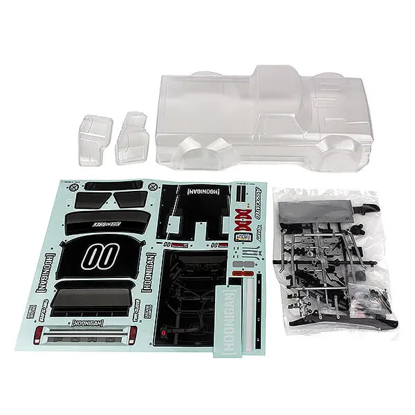 Team Associated Apex 2 Hoonitruck Body Set Clear – Team Associated Parts