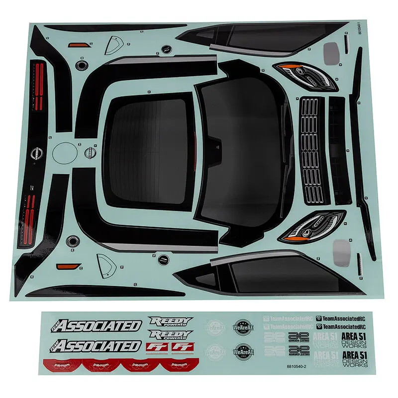 Team Associated Apex 2 Sport Nissan Z Decal Sheet – Team Associated Parts